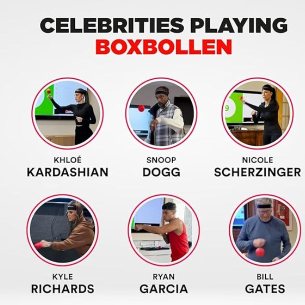 Boxbollen® Boxing Reflex Ball - Picture 5 of 6